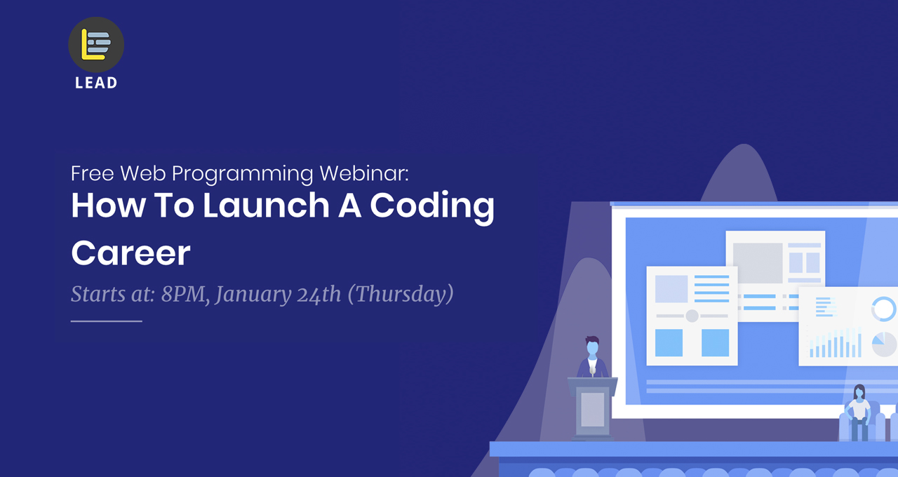 Webinar: How To Launch a Coding Career - LEAD