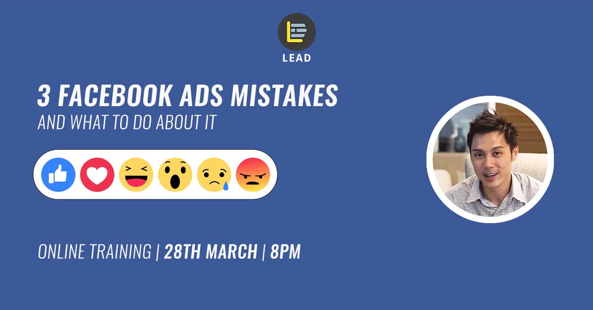 3 Facebook Ad Mistakes And What To Do About It - Online Training